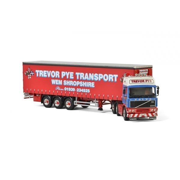 WSI01-2173 - VOLVO F12 with 3-axle tilt trailer TREVOR PYE TRANSPORT - 1