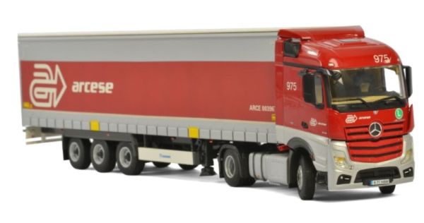 WSI01-2512 - MERCEDES Actros MP4 StreamSpace 4x2 with ARCESE 3-axle trailer - 1