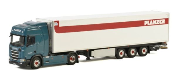 WSI01-2543 - SCANIA R Highline CR20H 4x2 with refrigerated trailer 3 Axles PLANZER - 1