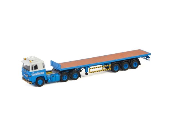WSI01-3368 - SCANIA 141 6x4 with flatbed 3 Axles ECONOFREIGHY - 1
