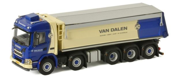 WSI01-3427 - SCANIA C normal CG17N 10x4 carrier tipper VAN DALEN - 1