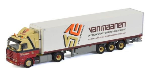 WSI01-3484 - SCANIA R143 4x2 with refrigerated trailer 3 Axles VAN MAANEN - 1