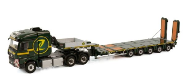 WSI01-3559 - MERCEDES Arocs MP4 6x6 with NOOTEBOOM 5 Axles ZWISSIG AG - 1