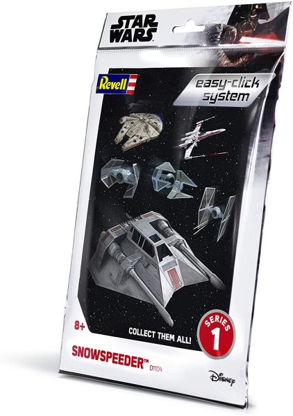 REV01104 - Easy-Click Snowspeeder STAR WARS to assemble and paint - 1