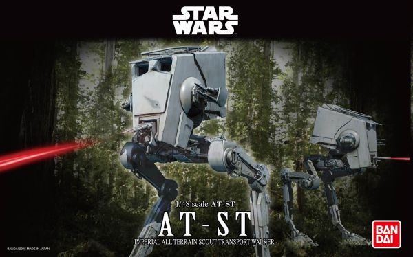 REV01202 - AT-ST STAR WARS Bandai to assemble and paint - 1