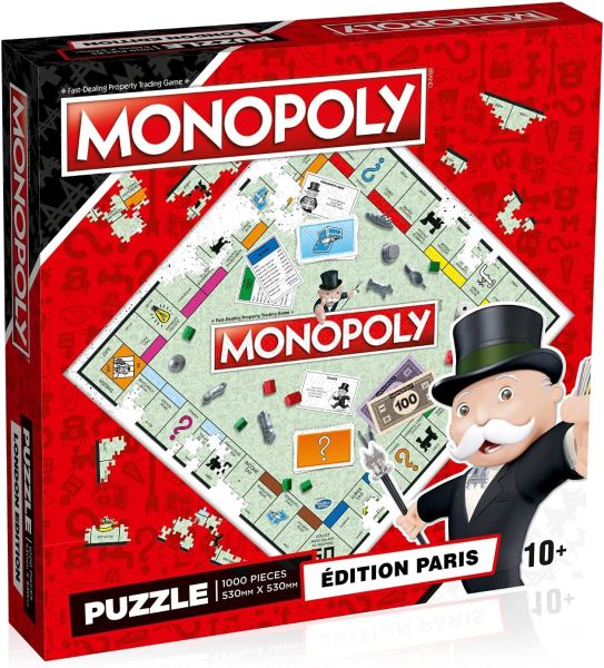 WIN01699 - Puzzle 1000 Pieces MONOPOLY Paris - 1