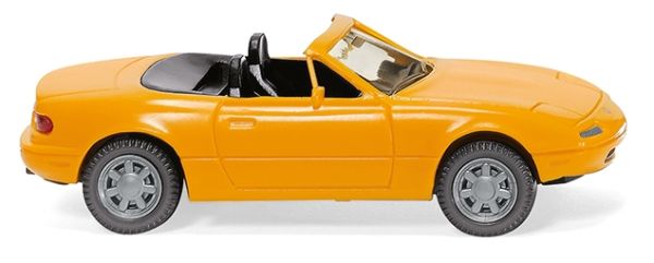 WIK018806 - MAZDA MX5 convertible yellow - 1