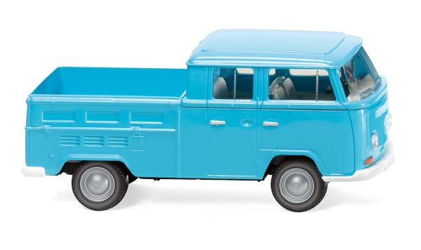 WIK031404 - VOLKSWAGEN T2 double cabin blue - 1