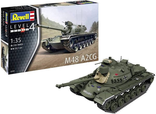 REV03287 - M48 A2CG tank to assemble and paint - 1