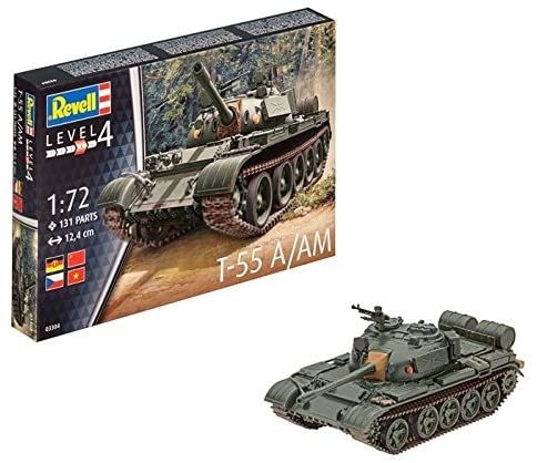 REV03304 - T-55 A/AM tank to assemble and paint - 1