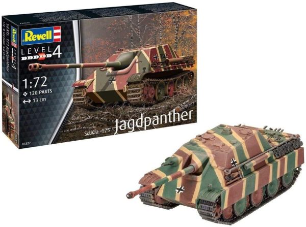 REV03327 - JAGDPANTHER SD.KFZ.173 tank to assemble and paint - 1
