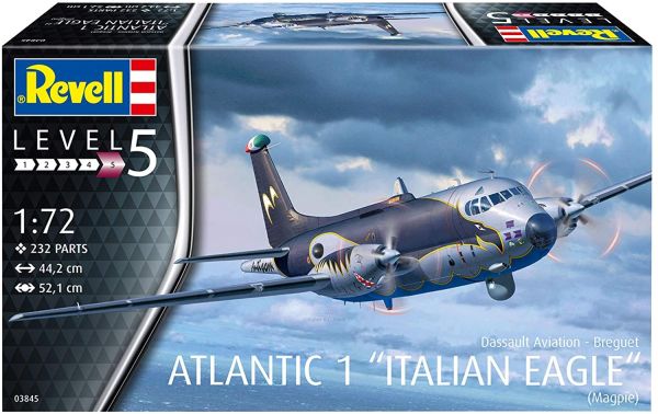 REV03845 - Aircraft Breguet Atlantic 1 Italian Eagle to assemble and paint - 1