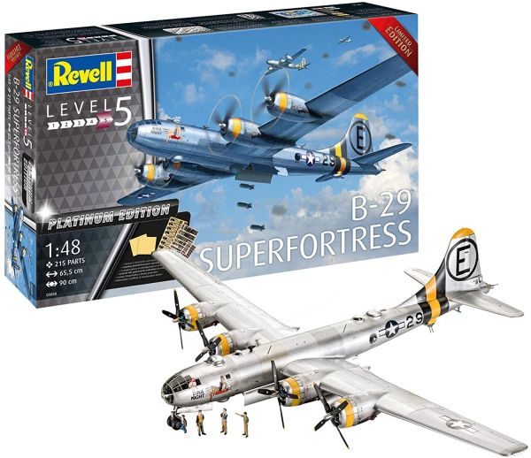 REV03850 - B-29 SUPERFORTRESS plane to assemble and paint - 1