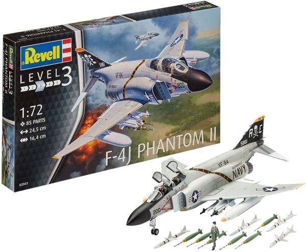 REV03941 - Build and paint F-4J Phantom II fighter jet - 1