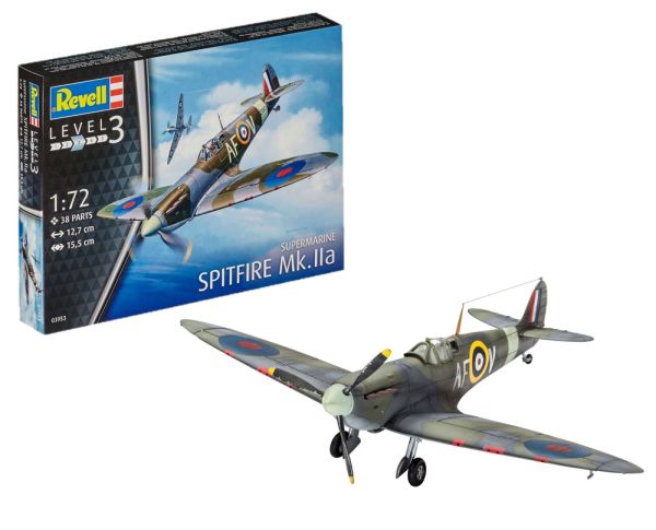 REV03953 - Spitfire Mk.IIa aircraft to assemble and paint - 1