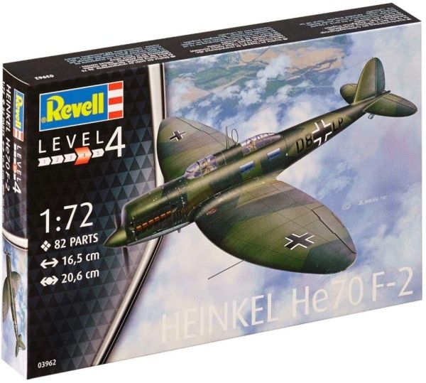 REV03962 - Heinkel He70 F-2 aircraft to assemble and paint - 1