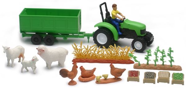 NEW04096C - Farm box with tractor - 1