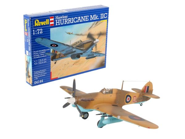 REV04144 - Hawker Hurricane Mk.IIC plane to assemble and paint - 1