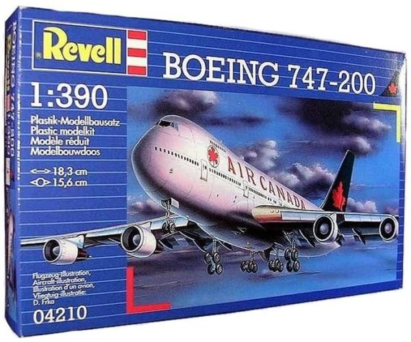 REV04210 - Aircraft Boeing 747-200 to assemble and paint - 1