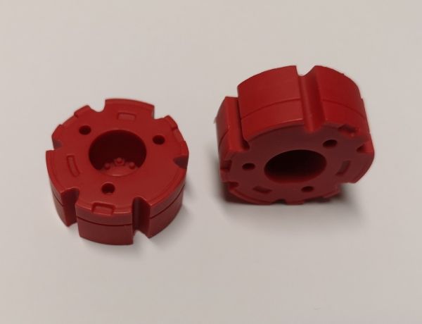 ART04417 - 2 red wheel weights 30mm - 1