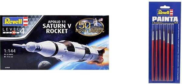 REV04909 - Apollo Saturn V rocket to assemble and paint - 1