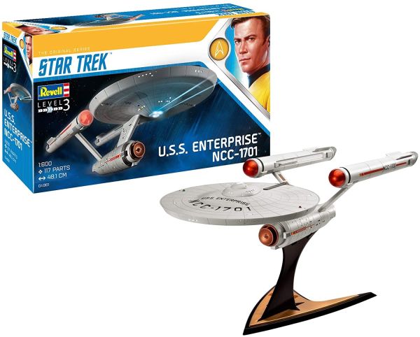 REV04991 - USS Enterprise NCC-1701 STAR TREK to assemble and paint - 1