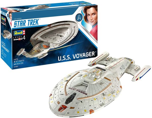 REV04992 - USS Voyager STAR TREK to assemble and paint - 1