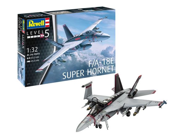 REV04994 - Build and paint F/A-18E Super Hornet fighter jet - 1