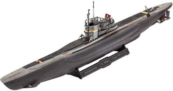 REV05154 - German submarine type VII C / 41 to assemble and paint - 1