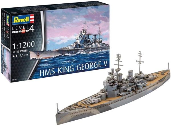 REV05161 - Hms King George V boat to assemble and paint - 1