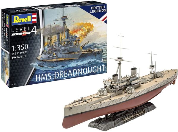 REV05171 - HMS Dreadnought boat to assemble and paint - 1