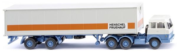 WIK052705 - HANOMAG Henschel 6x4 with container carrier 2 Axles HENSCHEL FRUEHAUF - 1