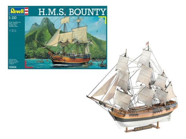 REV05404 - HMS Bounty boat to assemble and paint - 1