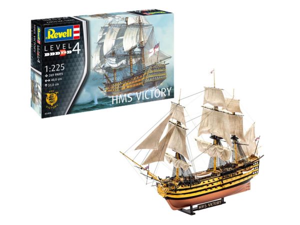 REV05408 - HMS Victory boat to assemble and paint - 1