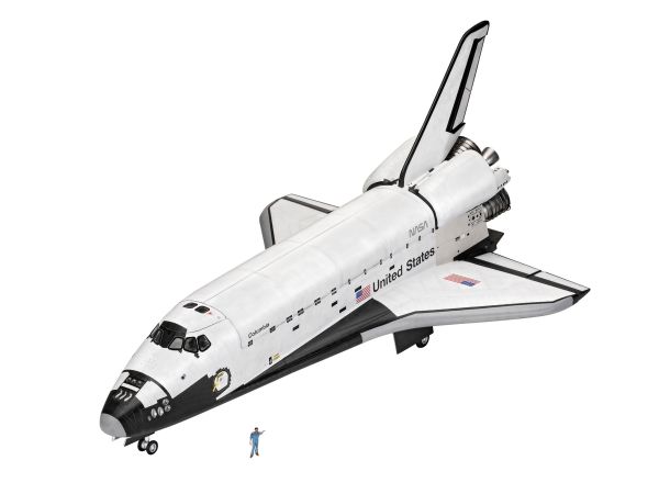 REV05673 - 40th space shuttle. Birthday to assemble and paint - 1