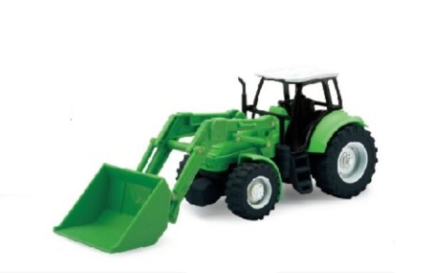 NEW05683B - Tractor with green loader - 1