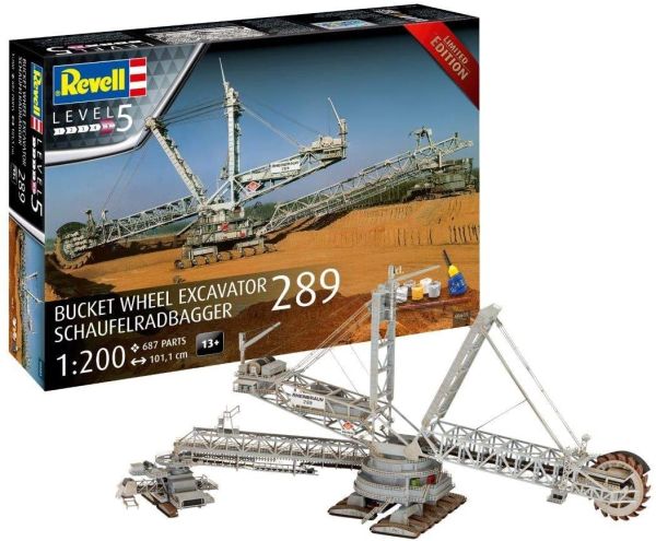 REV05685 - O&K 289 Excavator - Limited Edition with paint to assemble and paint - 1