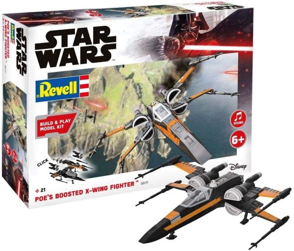 REV06777 - Build and Play Poe STAR WARS Boosted X-wing Fighter - 1
