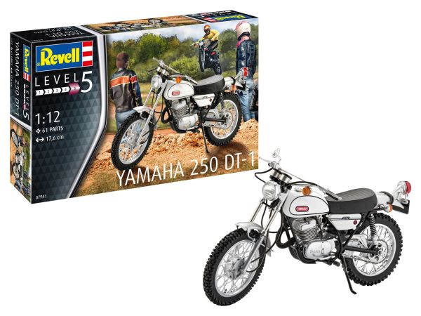 REV07941 - YAMAHA 250 DT 1 motorcycle to assemble and paint - 1