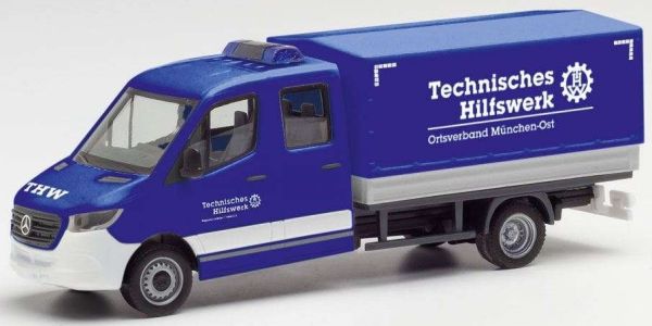 HER095525 - MERCEDES Sprinter tipper THW - 1