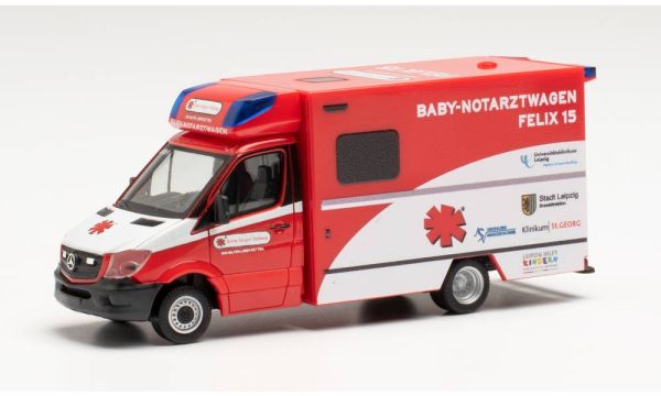 HER095983 - MERCEDES Sprinter Fahrtec RTW baby emergency doctor - 1