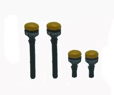 GF107-SET-1 - TOPCON GX55 GPS masts for excavator - 2x17mm and 2x9mm - 1
