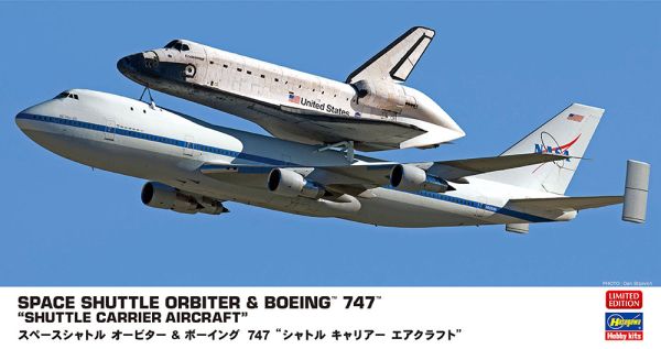 HAW10844 - Space Shuttle Orbiter and Boeing 747 Farewell aircraft to be assembled and painted - 1