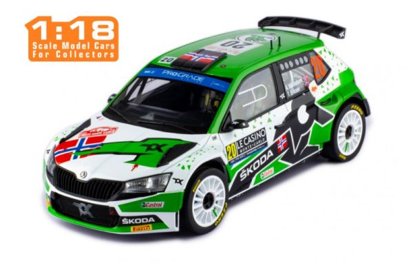 IXO18RMC109.22 - SKODA Fabia Rally 2 Evo #20 Winner WRC2 Rally Monte Carlo 2022 A.MIKKELSEN / E.TORSTEIN - 1