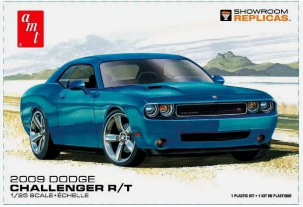 AMT1117M/12 - DODGE Challenger R/T 2009 to assemble and paint - 1