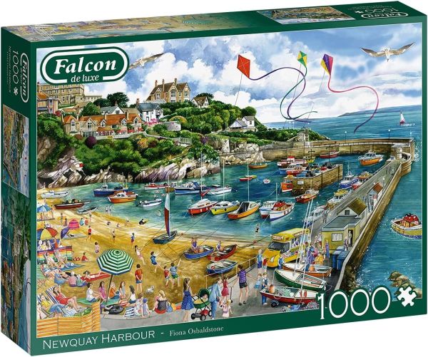 JMB11290 - 1000 piece jigsaw puzzle Newquay harbour - 1