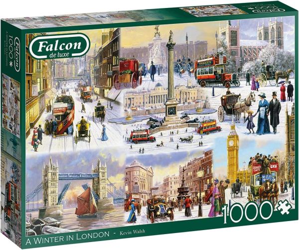 JMB11306 - 1000 pieces jigsaw puzzle A winter in London - 1