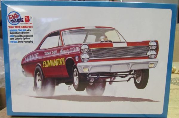 AMT1151/12 - MERCURY Cyclone Drag Car - Don's Eliminator II - Dyno to assemble and paint - 1