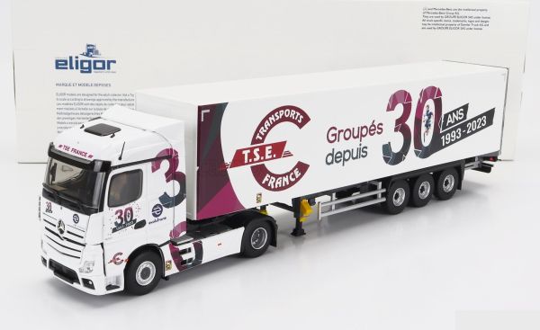 ELI117864 - MERCEDES-ACTROS 1851 4x2 with 3 Axles trailer - Transport T.S.E. France 30 ANS - 1