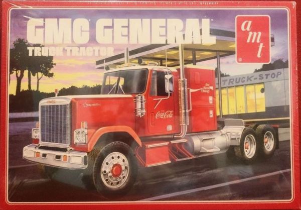AMT1179/06 - 1976 GMC General 6x4 - COCA-COLA to assemble and paint - 1